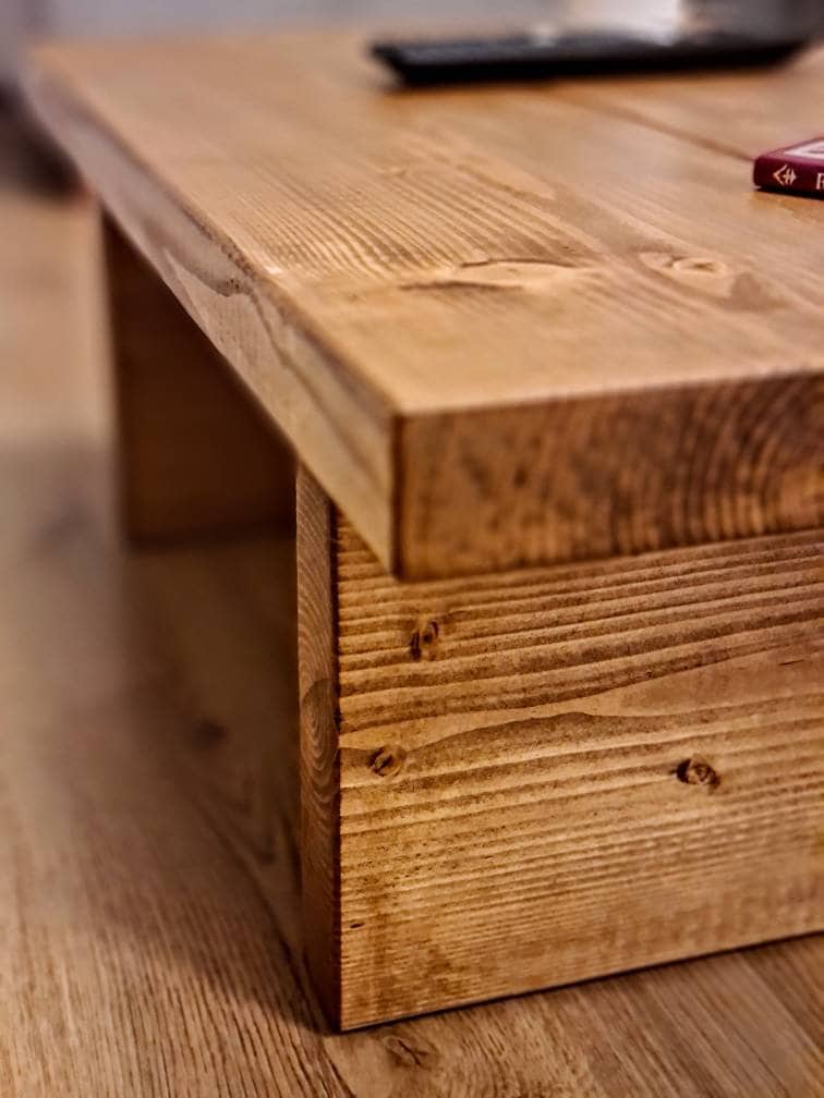 Chunky Low Coffee Table
