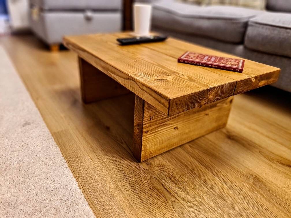 Chunky Low Coffee Table