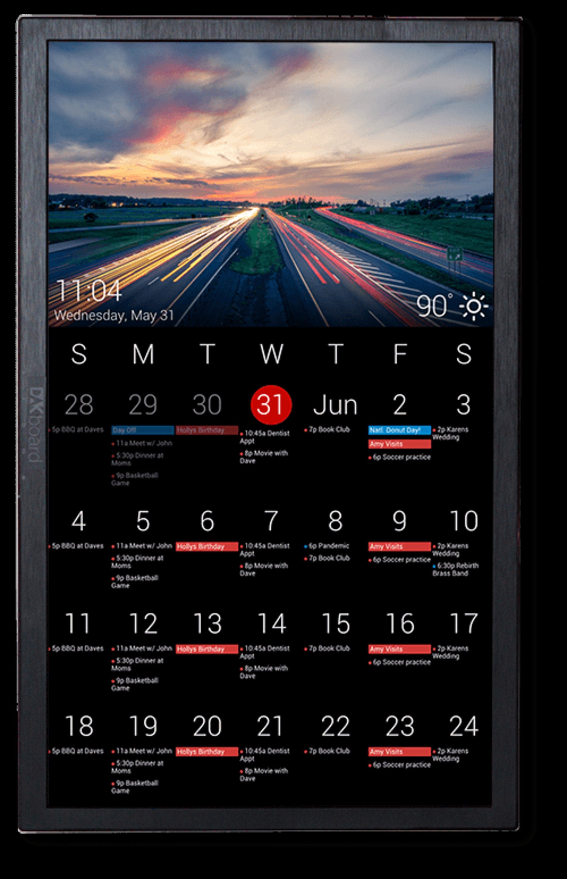 Digital Smart Calendar Jayjacksonfurniture
